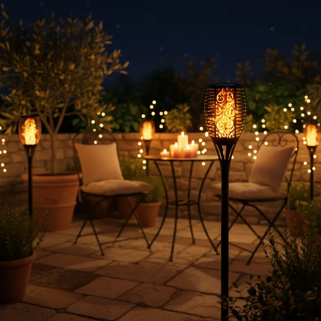 Lampes solaires à effet flamme - Image 8